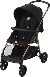 Carrinho de Bebê Lui-Preto Cobre até 15 Kg Preto Burigotto