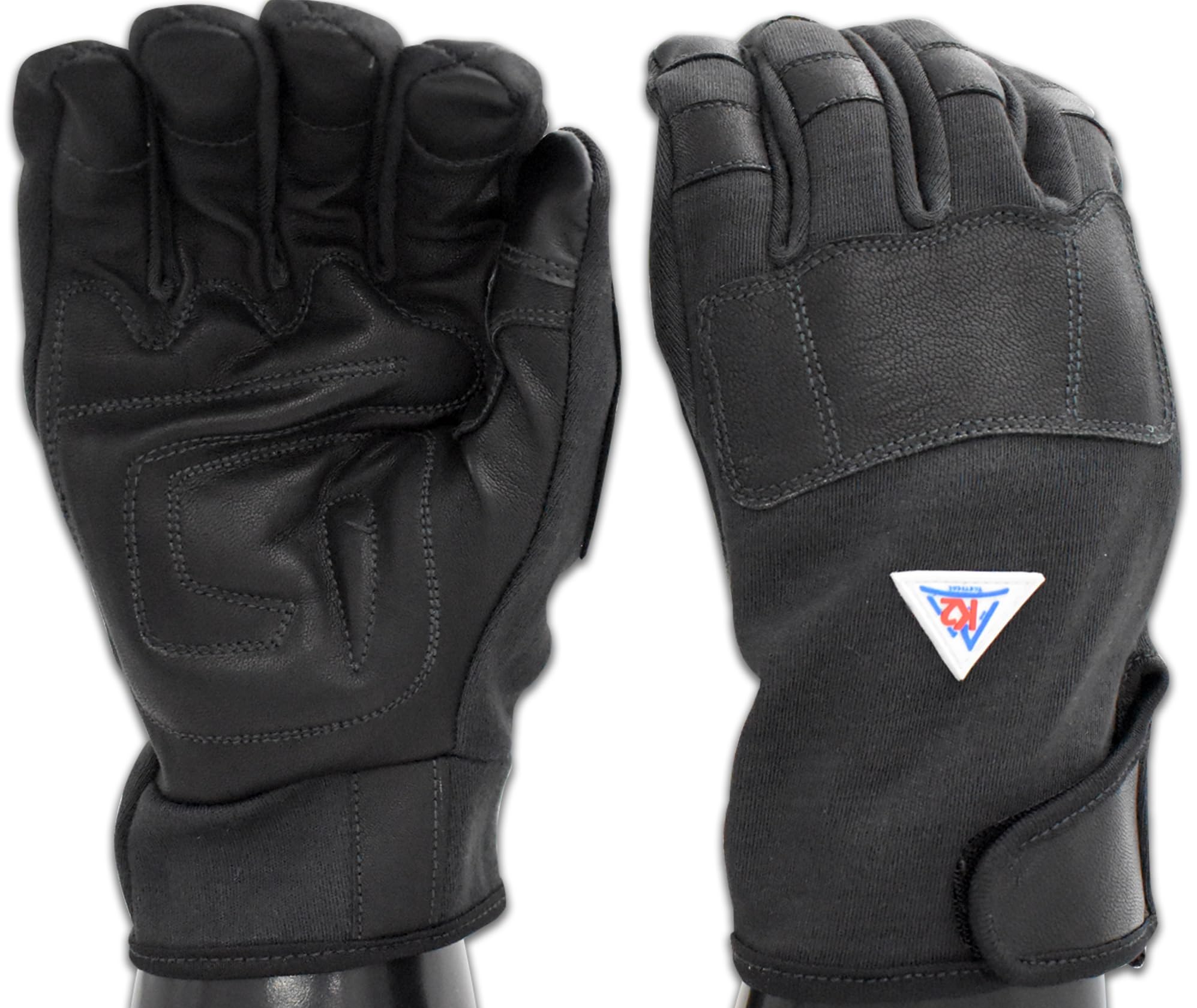 K2 Tactical Real Synthic Leather Synthetic-Fiber-Kevlar Cut-Resistant-Fire-Resistant Working Gloves Outdoor, Utlilty Gloves (X-Large)