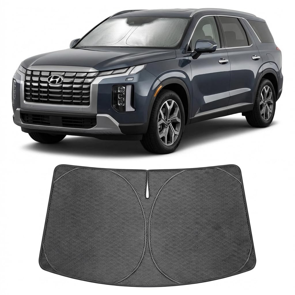 Proadsy Custom Fit Car Windshield Sun Shade for 2020-2025 Hyundai Palisade