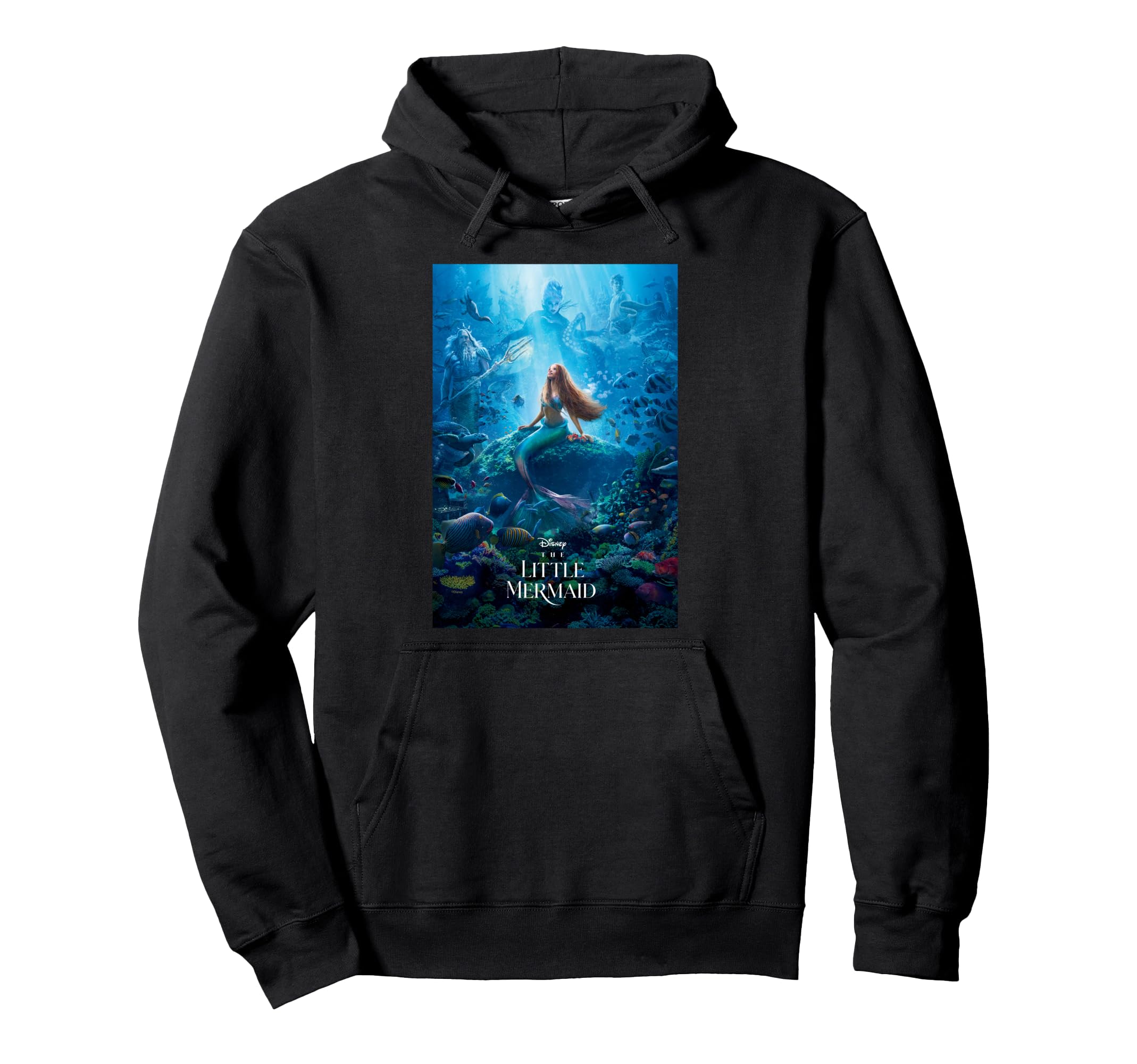 The Little Mermaid Ariel Live-Action Movie Poster Pullover Hoodie