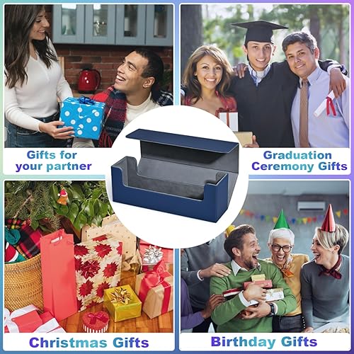 Miniatura 6 de Caja de almacenamiento de tarjetas para tarjetas intercambiables, funda de cartas premium con capacidad para más de 600 tarjetas de una sola funda