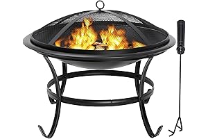 Kingso 22-Inch Outdoor Fire Pit: The Perfect Backyard Companion