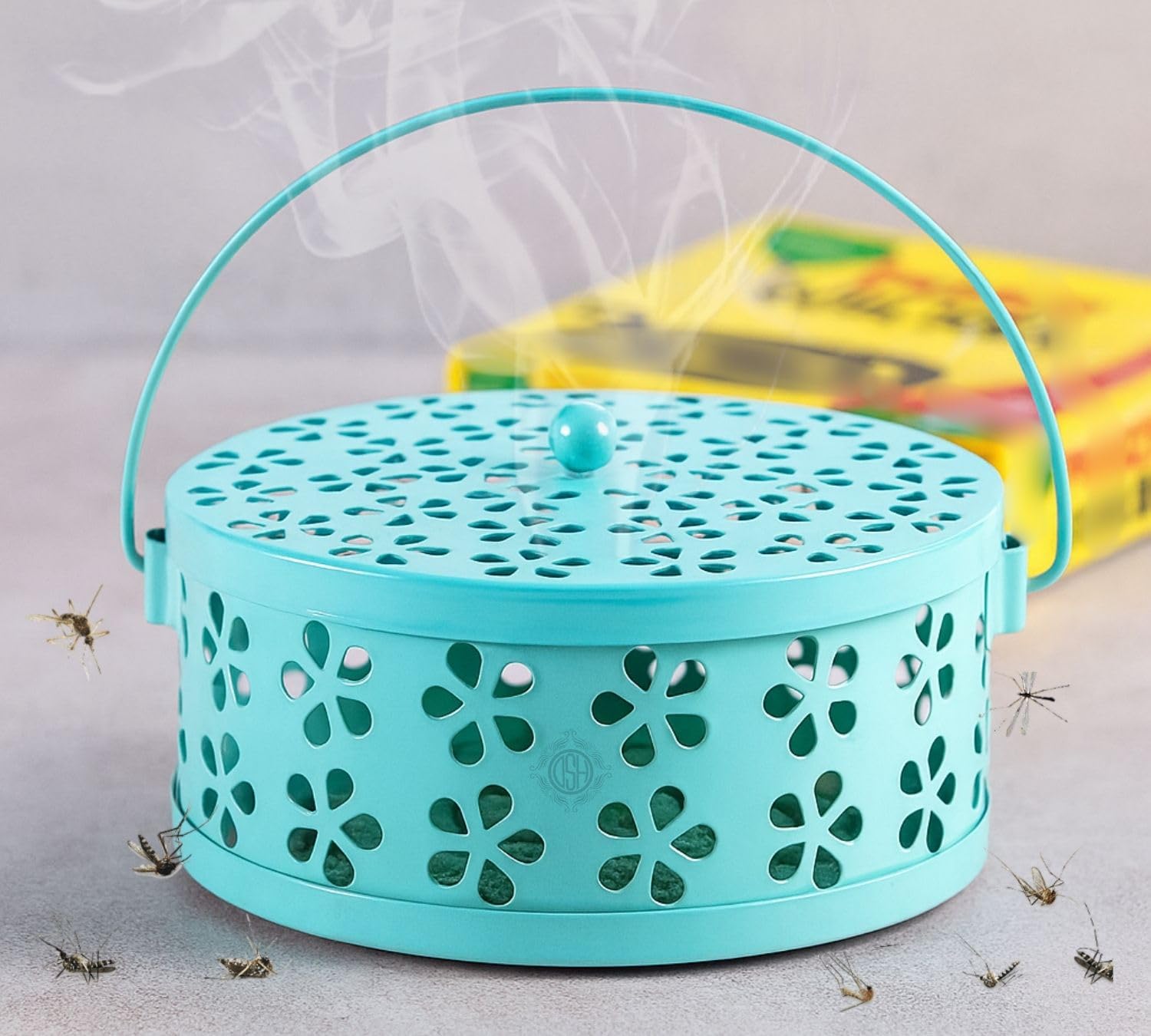 Mosquito Coil Holder - Safe & Stylish -8 Mosquito Coil Holder - Safe & Stylish -8
