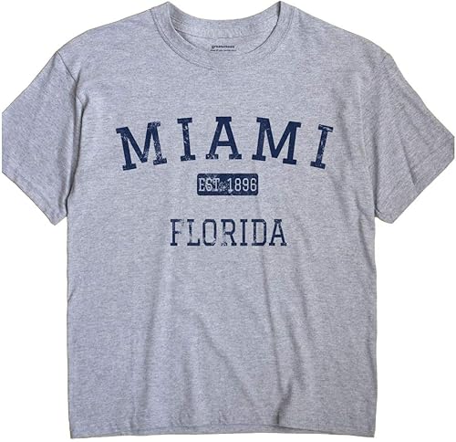Miami Florida - Camiseta Vintage EST Miami Florida - Camiseta Vintage EST