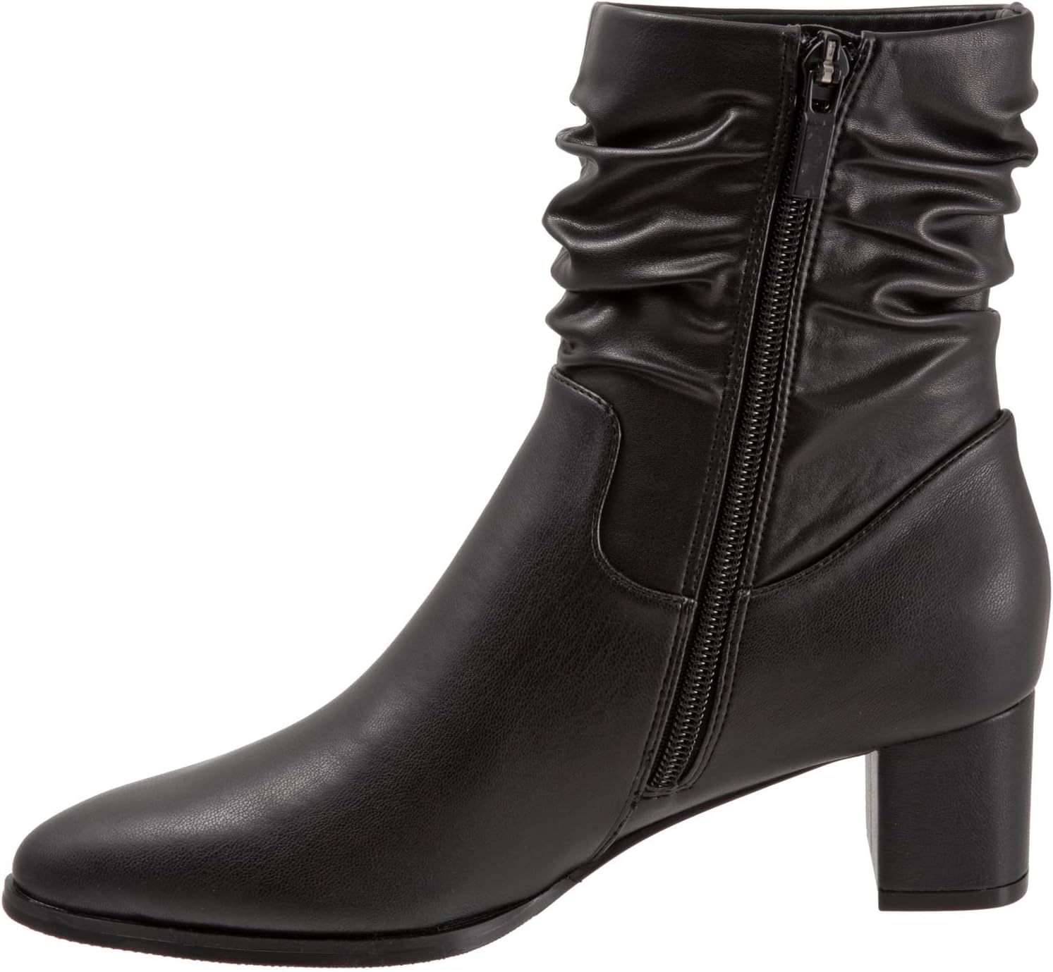 Trotters Women's Krista Ankle Boot, Black, 11.0 M US