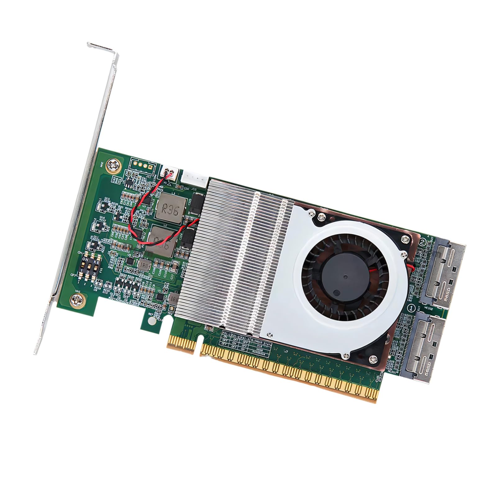 Scheda Retimer PCIe 5.0 X16 F Scheda Grafica GPU Equipaggiata Video Esterno Espansione Hard Disk Espansione Veloce Retimer Velocità