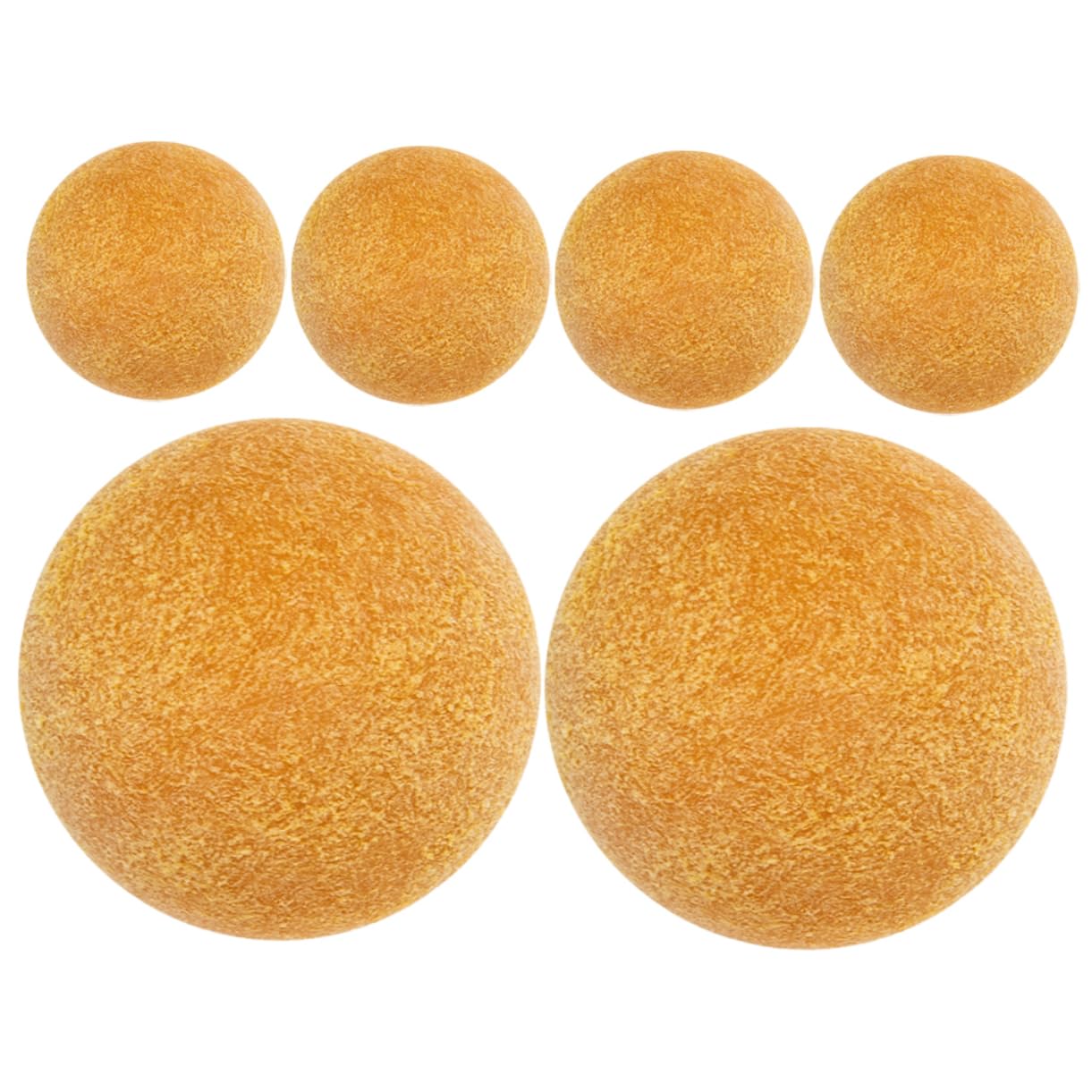 Abaodam 30piezas Bolas De Futbolín para Mesa Accesorios De Futbolín Bolas De Repuesto para Partidas De Futbol Casa y Tiendas