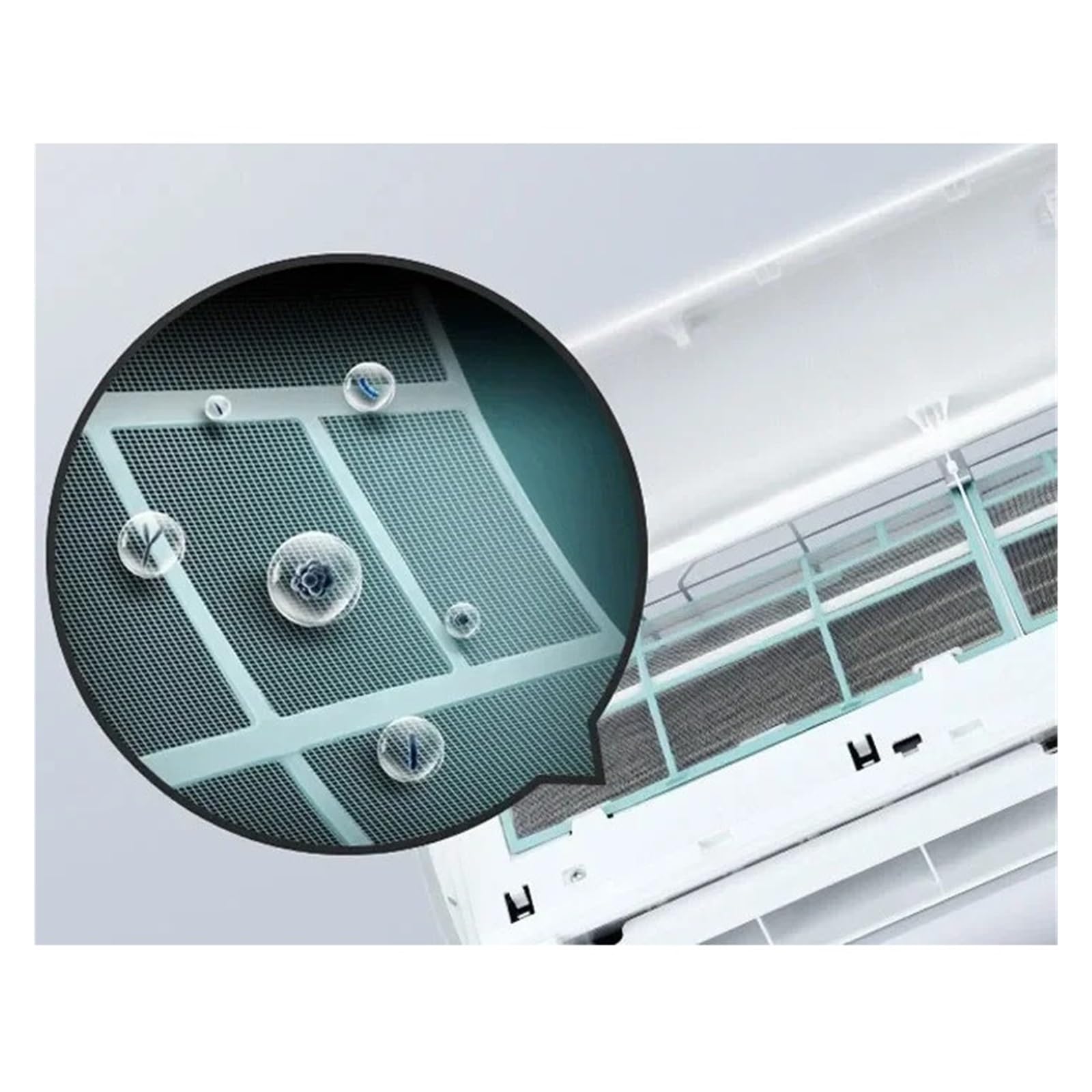 2 Filtros De Aire Acondicionado, Compatibles Con Gree, Piezas De Filtro De Polvo(No.12)