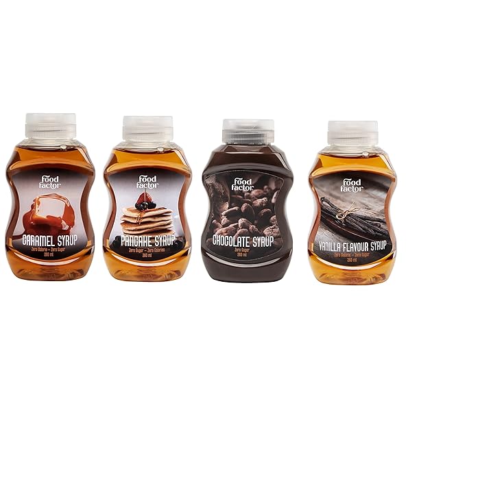 Buy Food Factor syrups Zero Sugar , Low Calorie , Gluten Free , For
