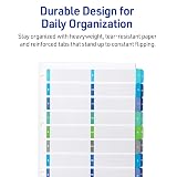 Avery Double Column Table of Contents Dividers, 16-Tab, 1 Set – view 6