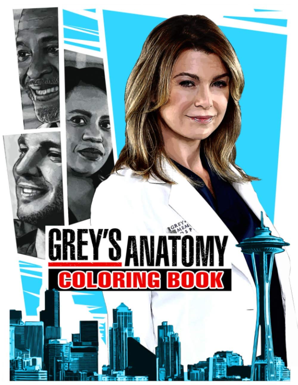 Grey Anatomy Coloring Book: A Fascinating Book With Many Images Grey‘s Anatomy A A Fascinating Book With Many Images Grey‘s Anatomy For Relaxation And Stress Relief