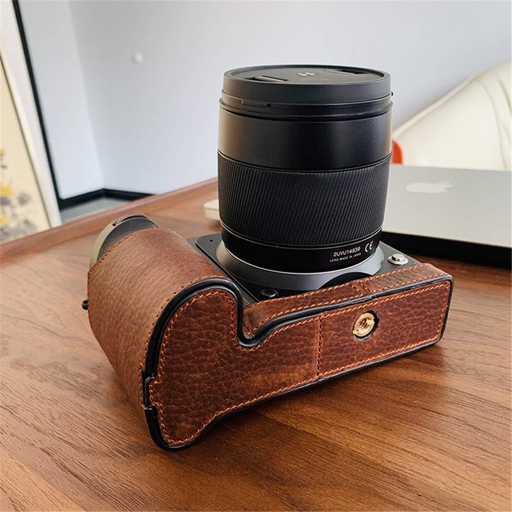 STTY Camera Bag Camera Base Handmade Cowhide Leather Case