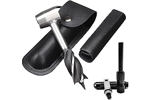 Precision Bushcraft Hand Auger Wood Drill Set