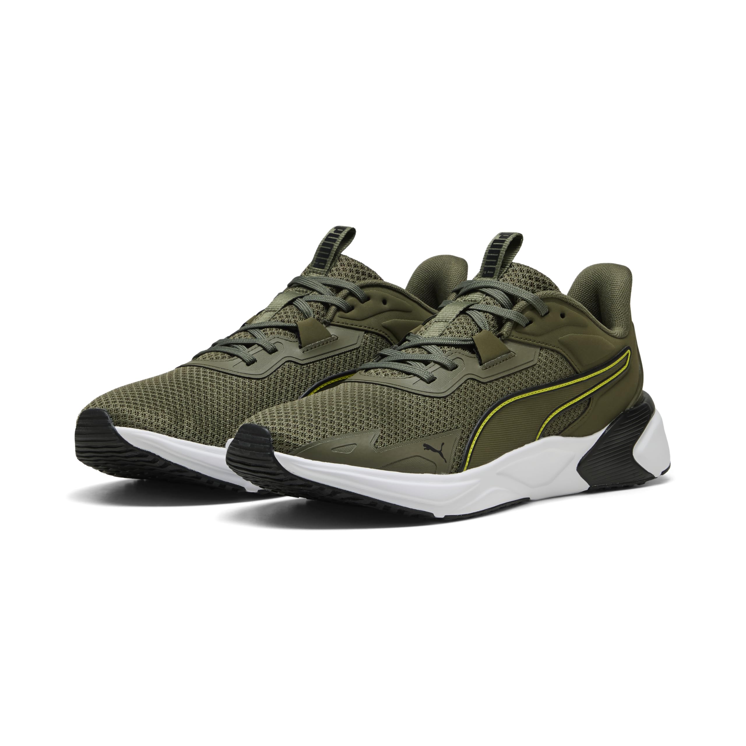 PUMA Erwachsene Disperse XT 4 Trainingsschuhe 38, Loden Green Black Lux Lime White – Ansicht 2