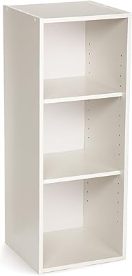 ClosetMaid 8987 Stackable 3-Shelf Organizer, White