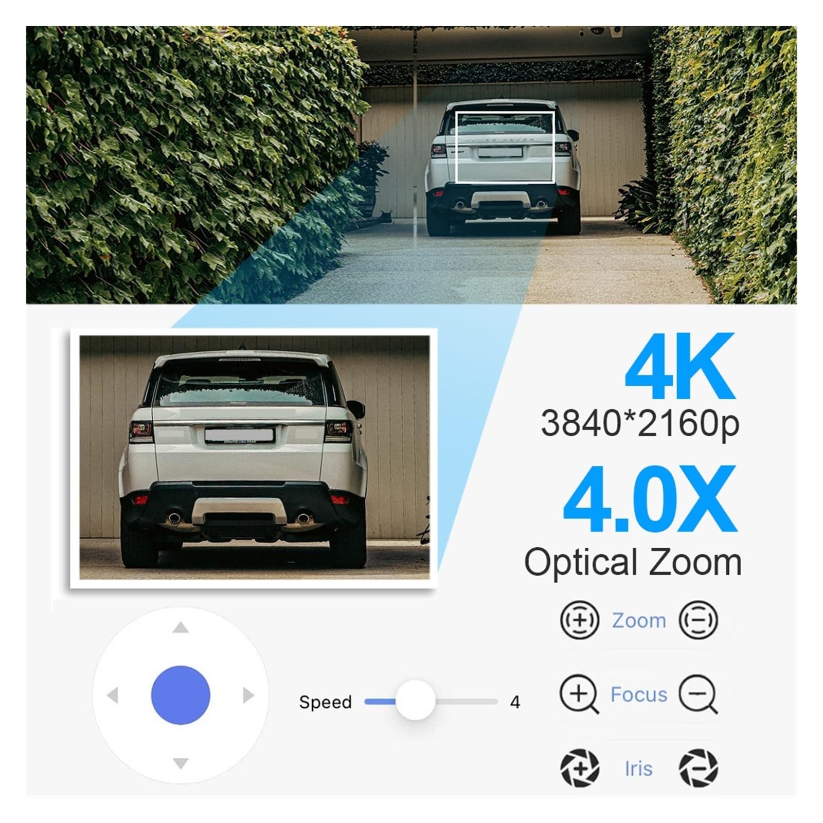 Système De Caméra 4K Poe Kit Caméras Surveillance Vidéo 8MP Protection Sécurité CCTV 16CH Nvr 2.8mm-12mm Objectif Motorisé Bonne Qualité d'image(None,16CH 5 Bullet5 Dome)
