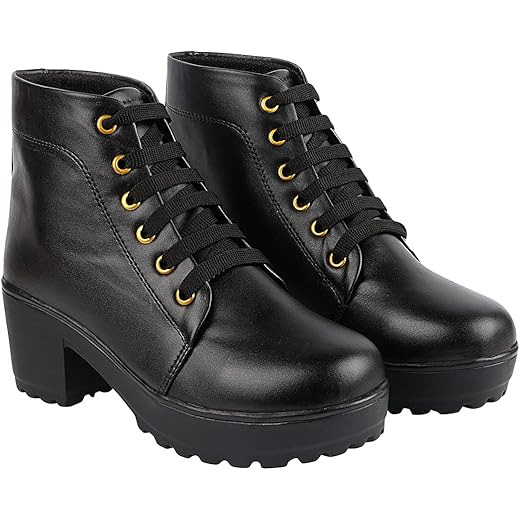 Lace-Up Boots