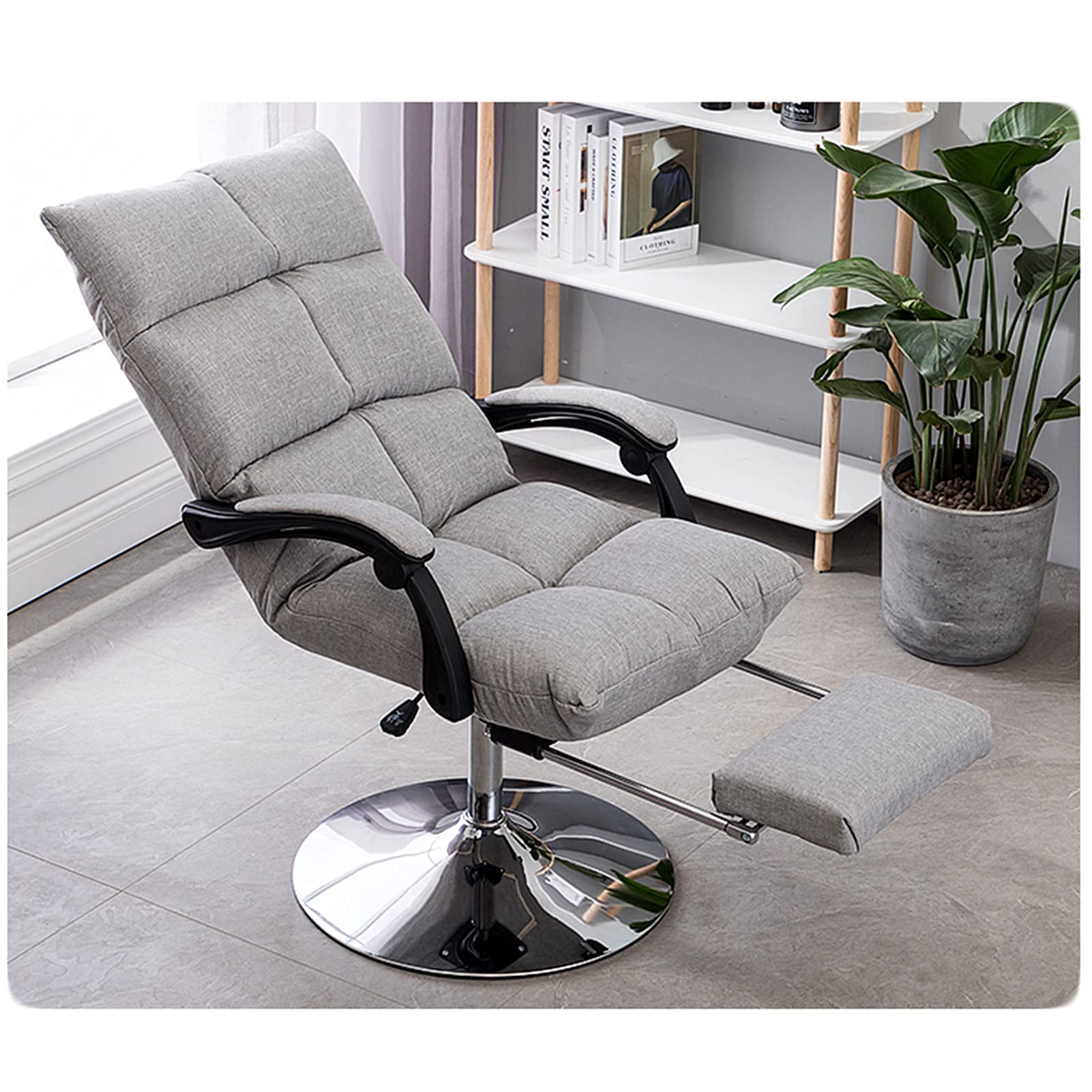 Fotel kosmetyczny o regulowanej wysokości z obrotowym i podnóżkiem – przenośny stołek do masażu marki Beauty Chair – najwyższy komfort – idealny do salonów, spa i zabiegów na paznokcie