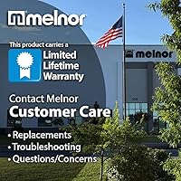 Vista 7 de Melnor 65020-AMZ Metal Nozzle with QuickConnect Product Adapter Set, Multi-Pattern, Heavyweight Rear Trigger