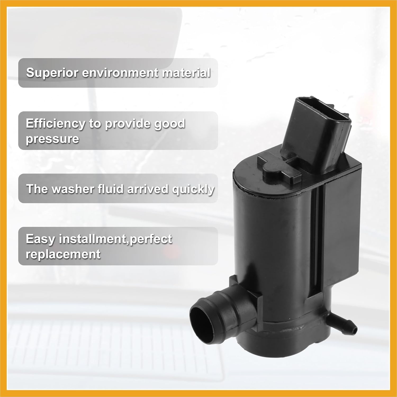 Car Windshield Washer Pump for Windscreen Washing System 85330-10290 for Toyota for Yaris 2000-2005 Replacement