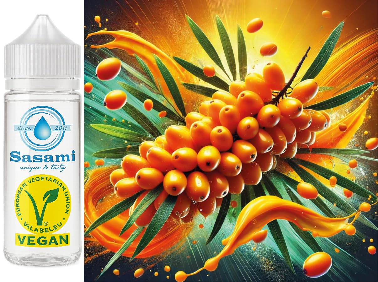 Rokitnik aromat koncentrat – Wegański – Sasami – 100ml