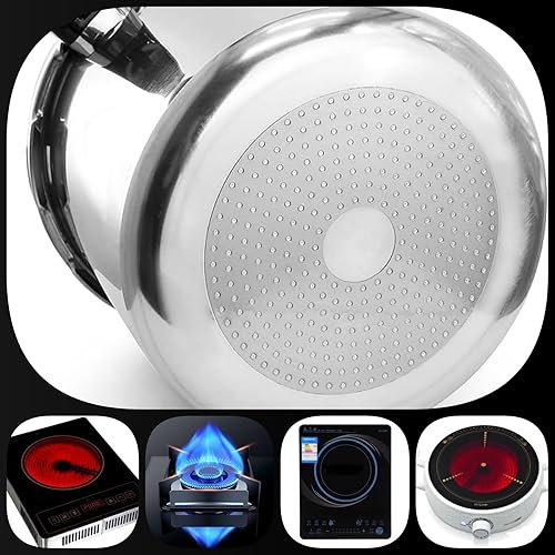 Miniatura 4 de Bote a presión de 24 cuartos y olla a presión de enlatado con manómetro, 14.5 PSI, práctico juego de iniciación de suministros de conservas de 7