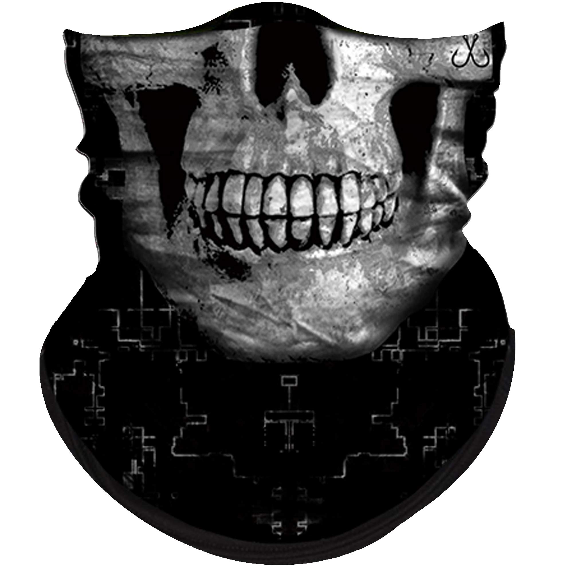 Obacle Neck Gaiter Face Mask Bandana for Dust Wind Sun Protection for Men Women