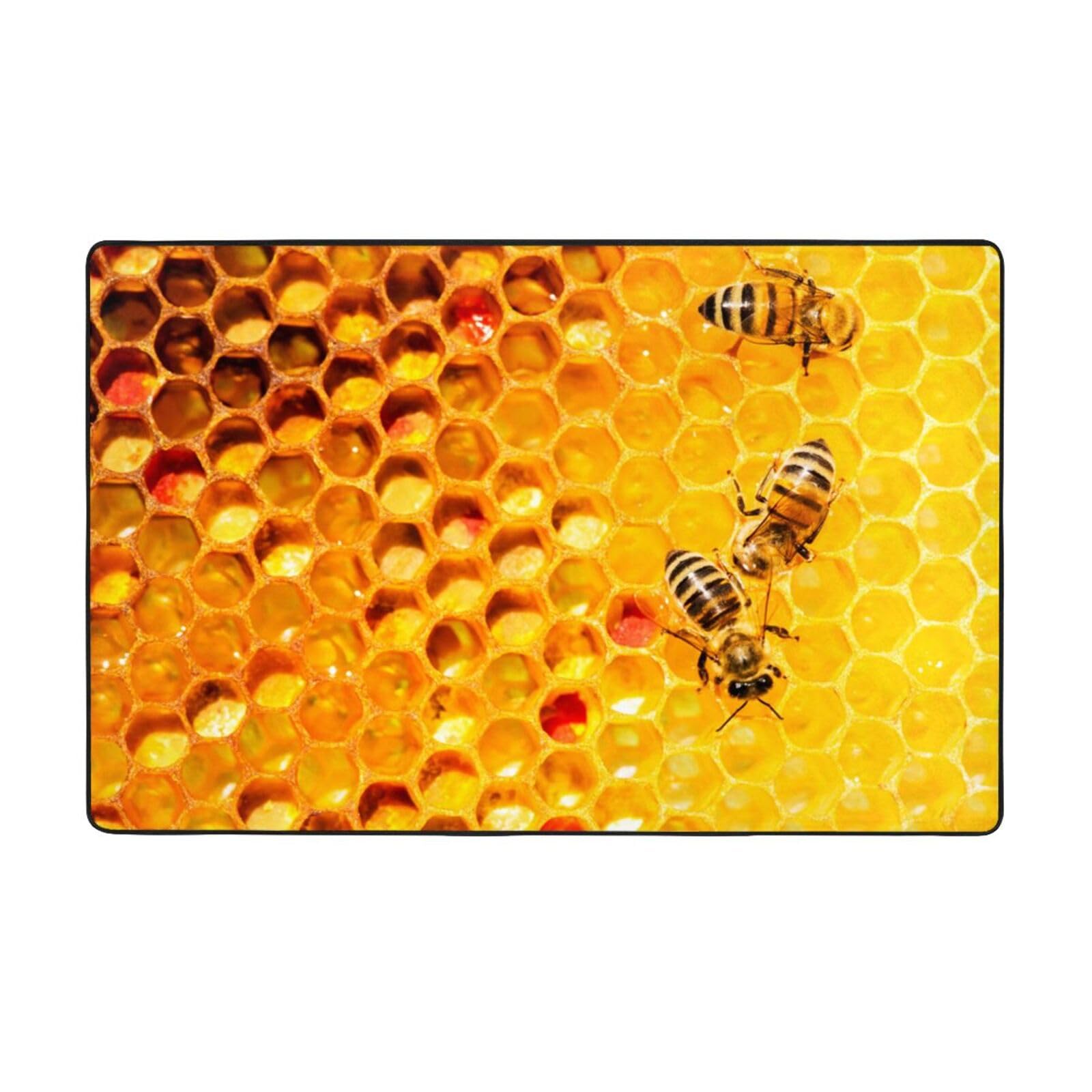 Tapis antidérapant nid d'abeille : fini les glissades avec ce grand tapis lavable