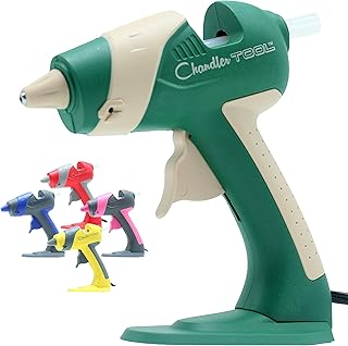 Mini Hot Glue Gun Kit - 25W Small Size Stand up High Temp Hot Melt GlueGun Set with 10 Mini Glue Gun Sticks for Glue Gun, ...