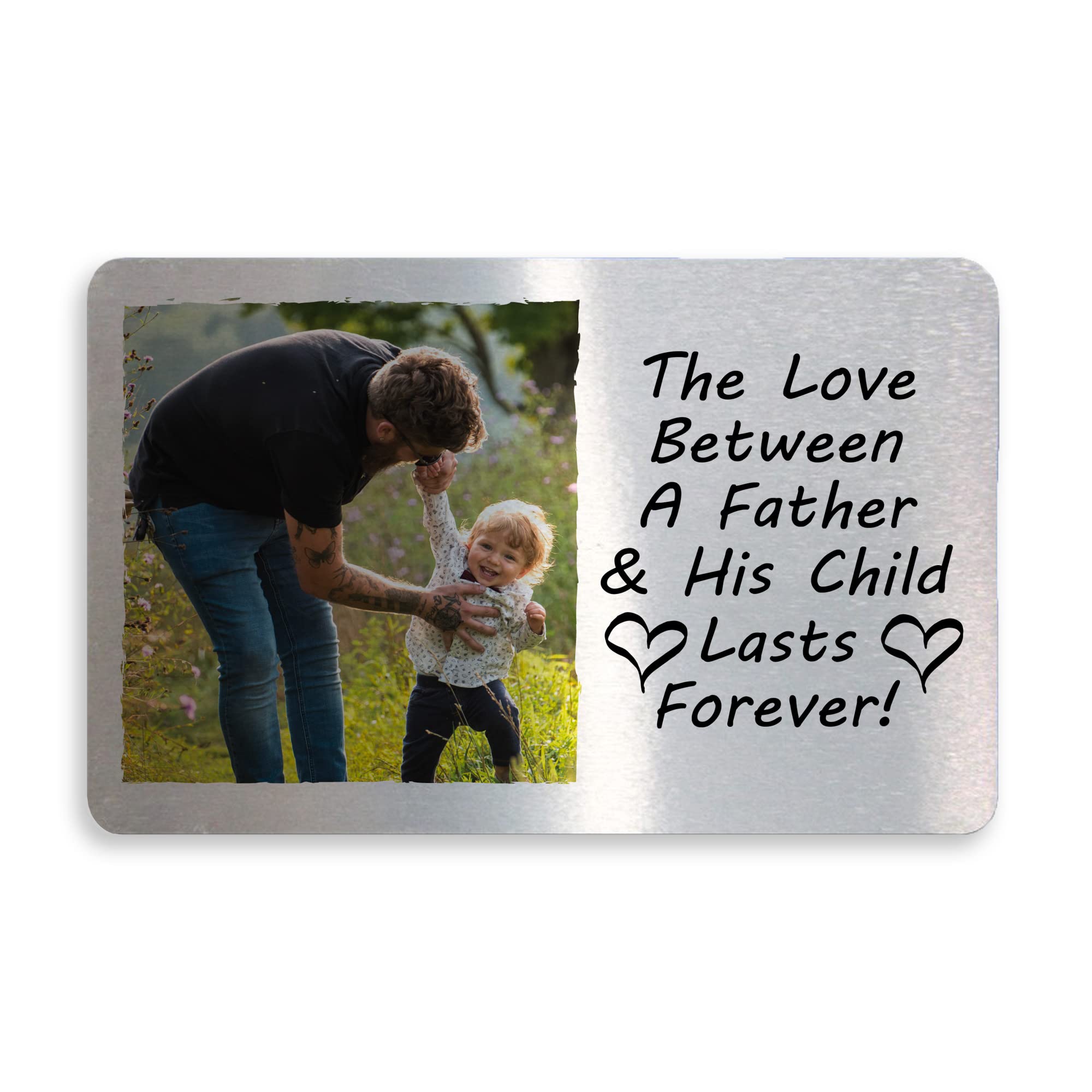 RED OCEAN Personalised Gift For Dad Photo Wallet Insert Birthday Christmas From Son Daughter