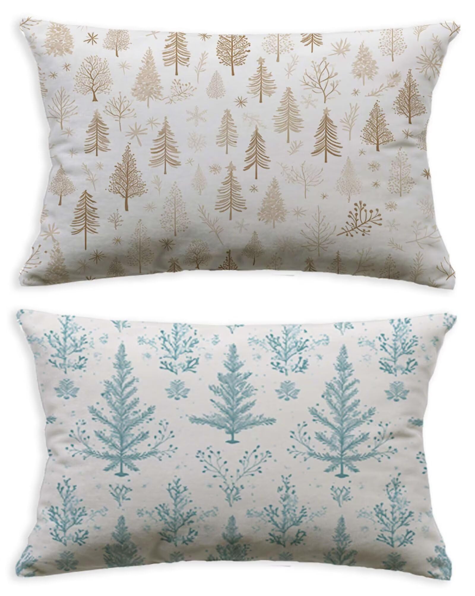 Housse de coussin en velours blanc double face collection 2026 O-255C