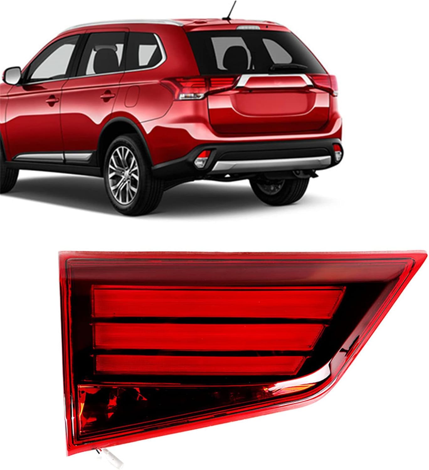 labwork Left Driver Tail Light Replacement for Mitsubishi Outlander 2016-2020 Rear Inner Taillamp 8331A185