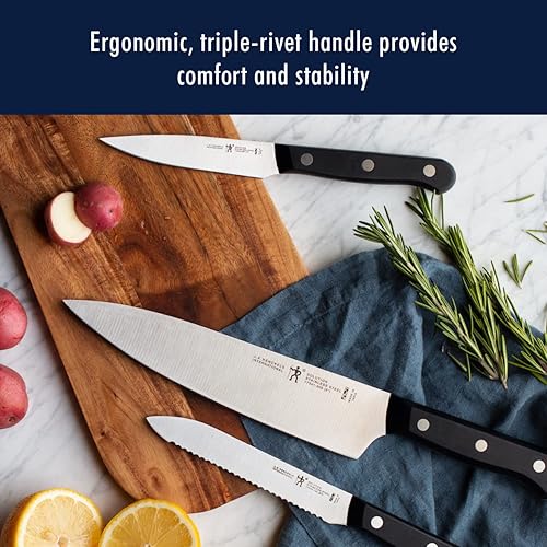 Miniatura 9 de HENCKELS Solution Razor-Sharp 16-pc Knife Set, Chef Knife, Bread Knife, Steak Knife, German Engineered Informed by 100+ Years of Mastery