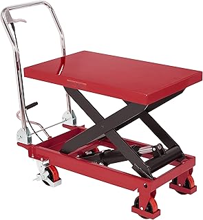 AFF 3904 Table Cart (1/2 Ton Heavy Duty Hydraulic, 1100 lbs Capacity)