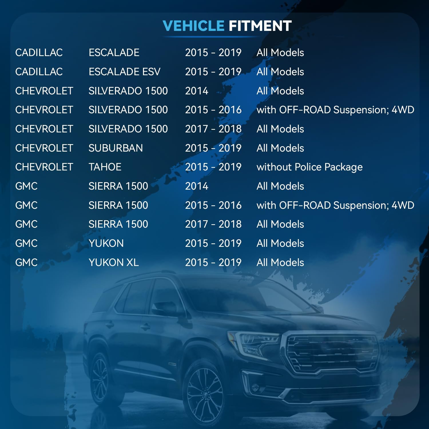 Detroit Axle - Front End Suspension Kit for Chevy GMC Silverado Sierra 1500, Tahoe Yukon XL Suburban, 4 Upper Lower Control Arms [Aluminum or Stamped Steel] Ball Joint 4 Inner Outer Tierods 2 Sway Bar