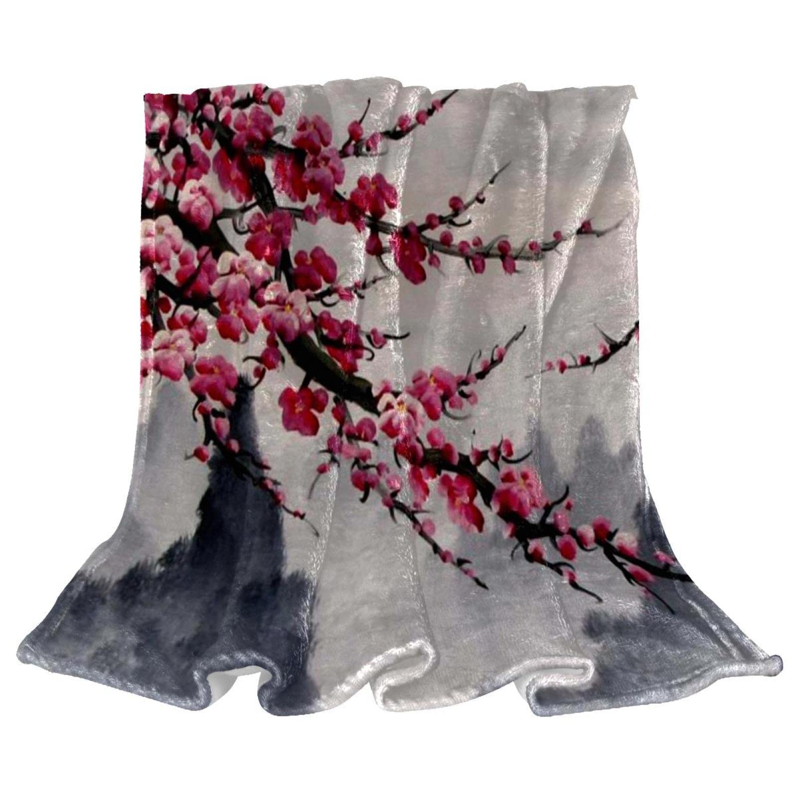 Couverture de lit confortable TBOUOBT jeté de lit vintage doux