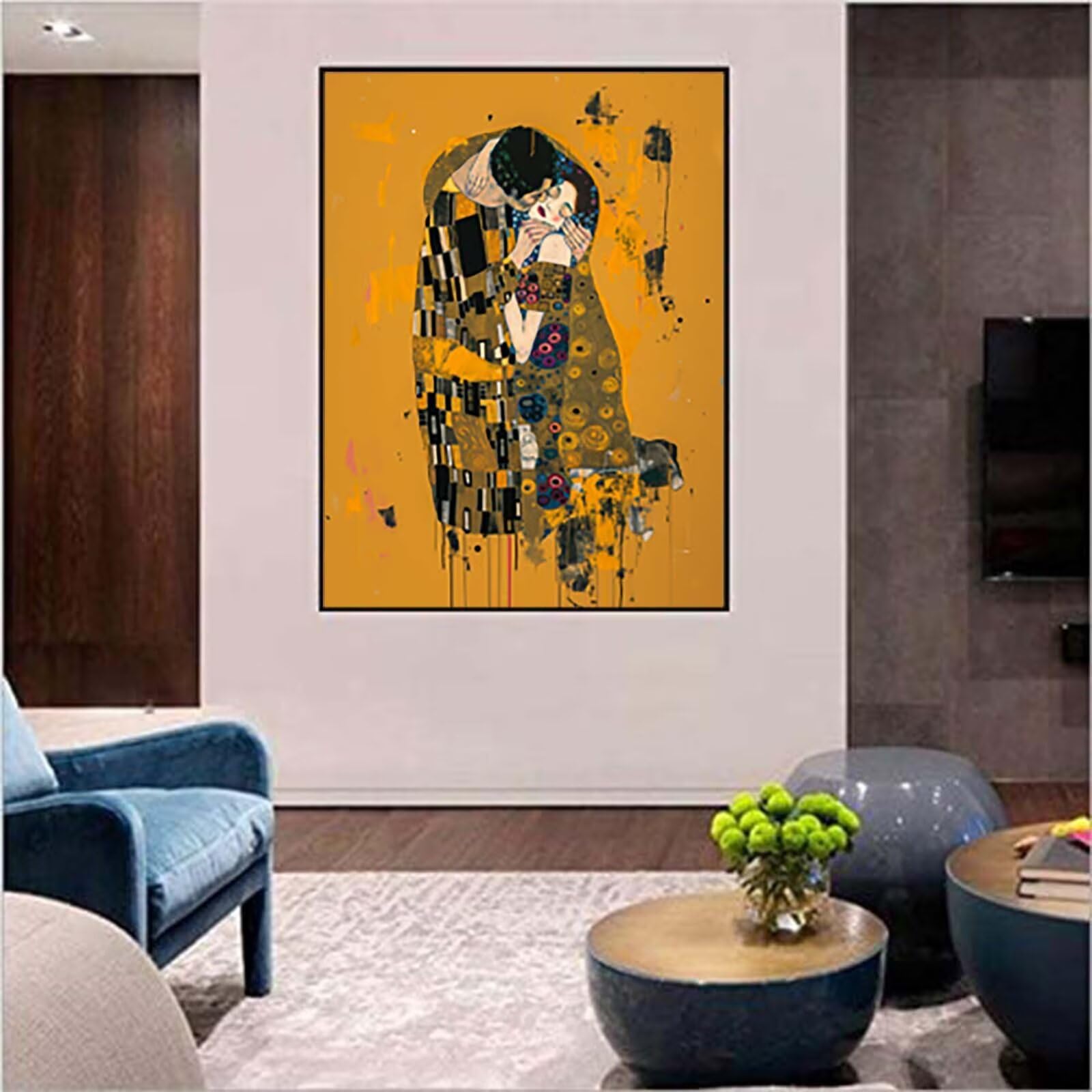 Coppia Diamond Painting Adulti 80x110cm, 5D Diamond Painting Kit T-7836