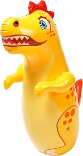 Intex 3-D Bop Bag Blow Up Inflatable Tiger Toys, Multi-Colour