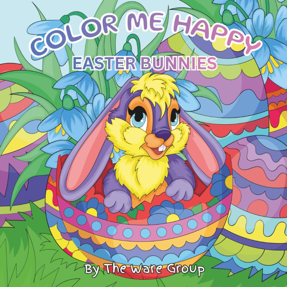 Color Me Happy Easter Bunnies