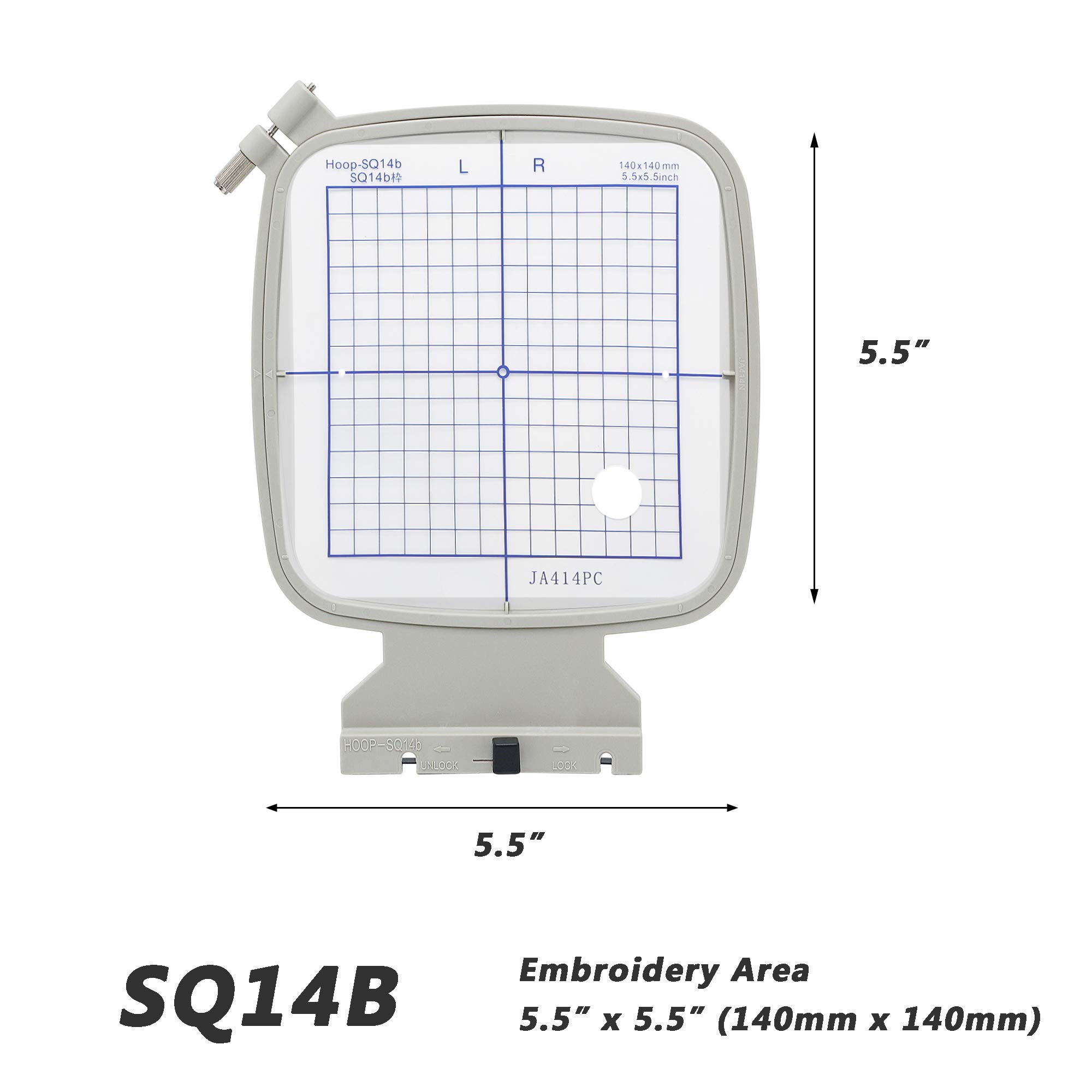 Amazon.co.jp: Sew Tech SQ14B 刺繍フープ Memory Craft 500E