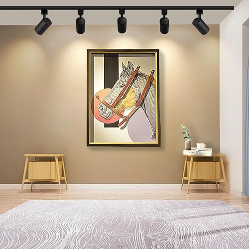 Miniatura 8 de Arcfox Cabezales de iluminación LED de 7 W 3000 K, regulables, 3 cables, circuito único, tipo H, accesorio de riel ETL CRI90 para comedor, cocina,