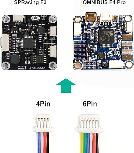 Miniatura 7 de Keszoox Jst SH1.0.000 in Kit de conector y cables preprensados de alta calidad, para SPRacing F3 Omnibus F4 Pro F7 Racing Drone Wire Kit, total de