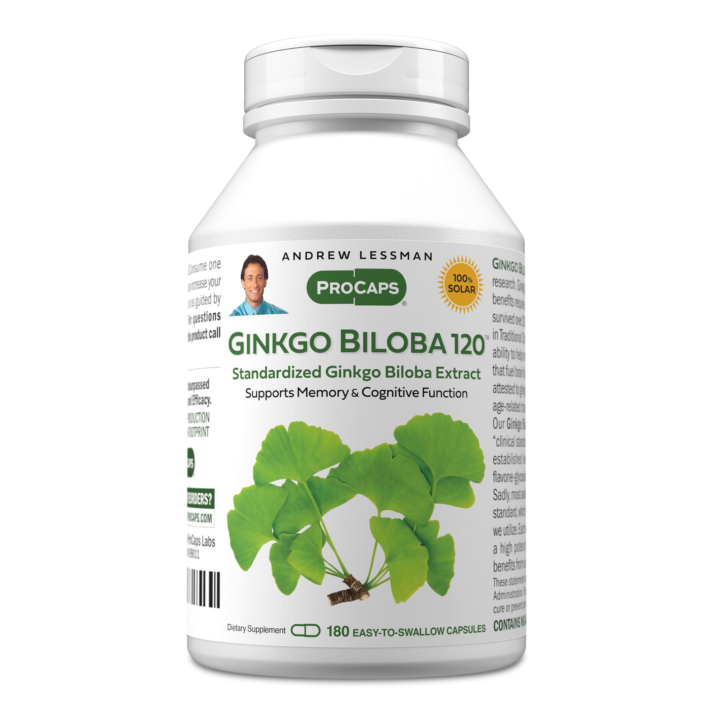 ANDREW LESSMAN Ginkgo Biloba 120mg