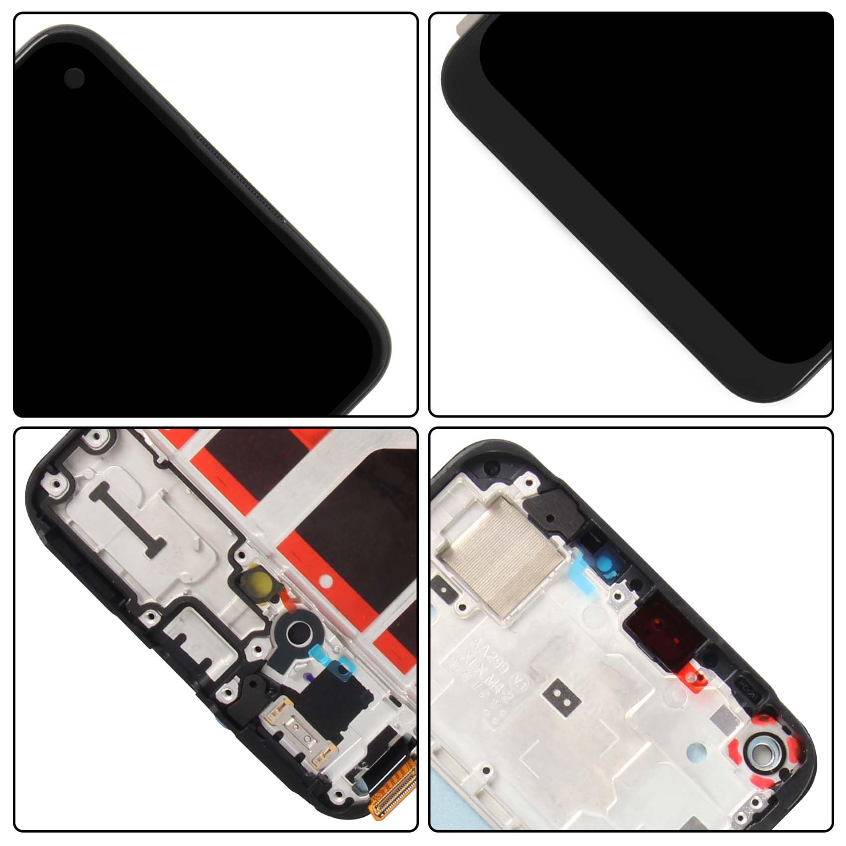 Ecran Complet Oppo Reno 12F - LCD + Vitre Tactile + Châssis - ReLife Noir - Français