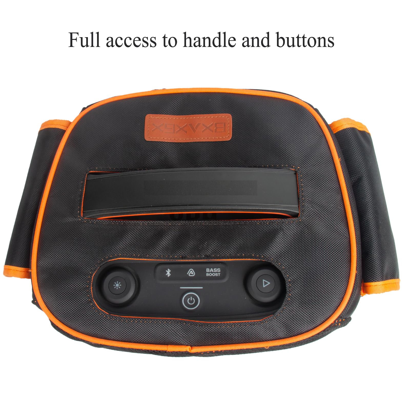 Housse de protection pour PartyBox Encore Essential 2, double couche de protection, résistante aux rayures, housse anti-poussière, étui sur mesure pour enceinte, manche en maille, avec 2 poches de