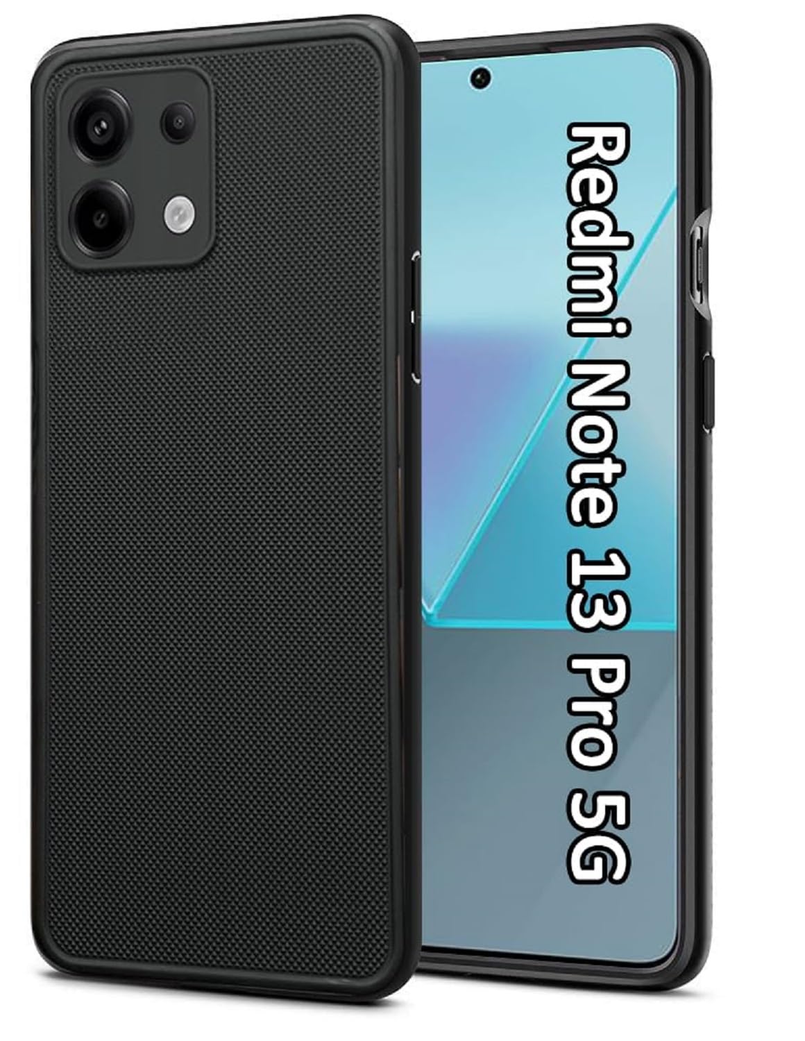 FabeKee Super Frosted Shield Pro Back Silicone Soft Mobile Case Compatible With Xioami Redmi Note 13 Pro Dotted Slim-Fit Design Tpu Shockproof Cover, Black (B0CS9KHYP5) Amazon Price History, Amazon Price Tracker