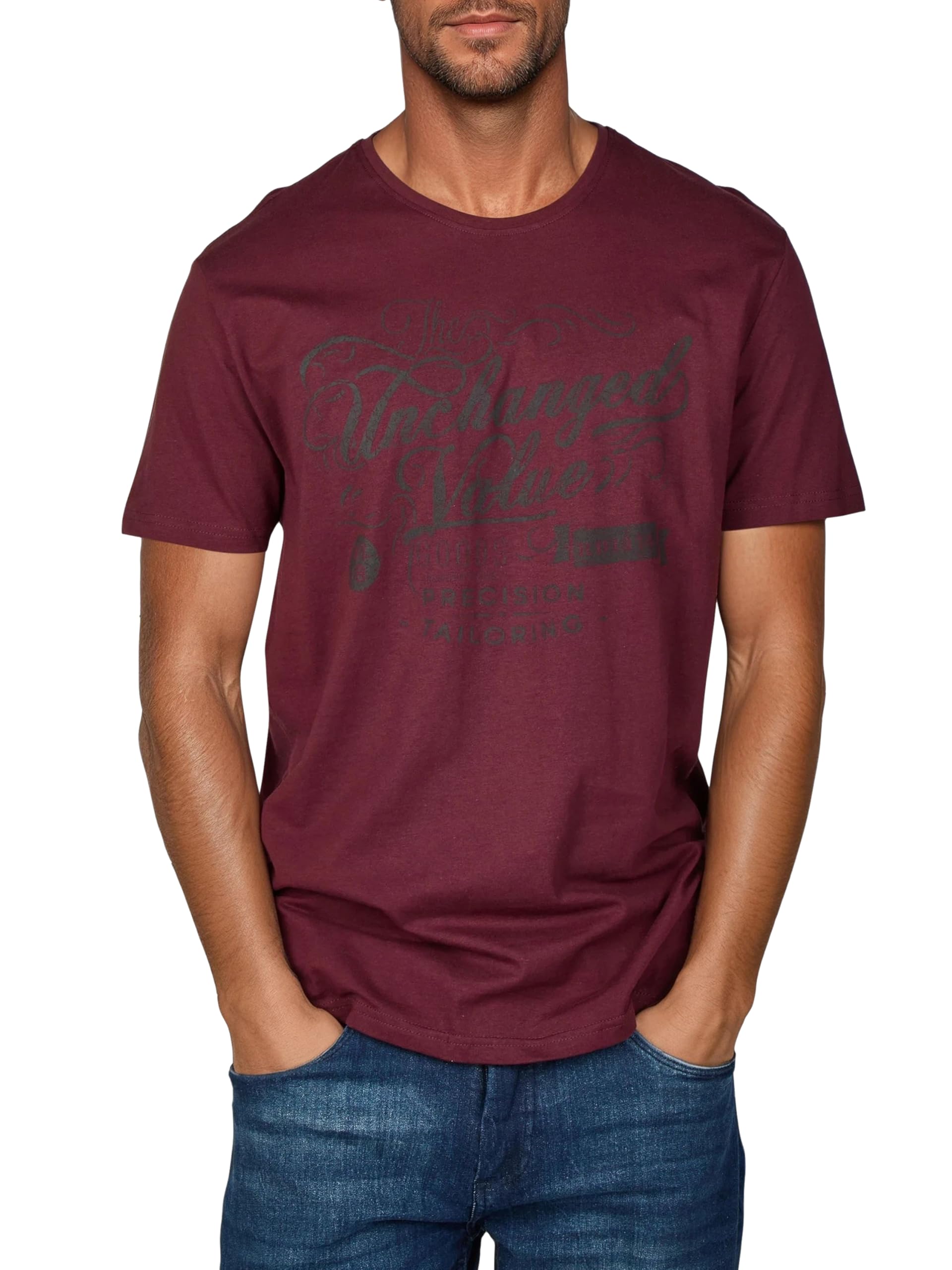 riverso Tshirt Herren Baumwolle Regular Fit RIVLeon 4er Set Pack Rundhals Kurzarm Sommer Tee Shirt Print, Größe:3XL, Farbe:Farbmix 33