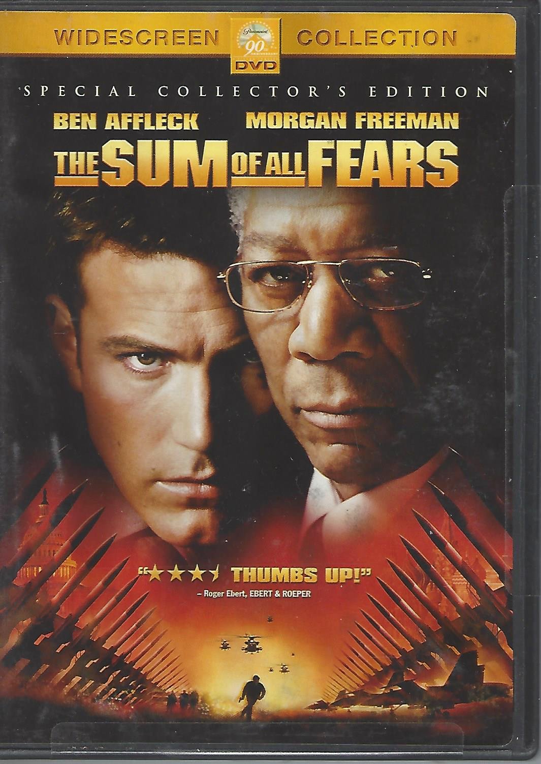 Sum of All Fears The-Dvd USA edición especial importada de suspense cinematográfico