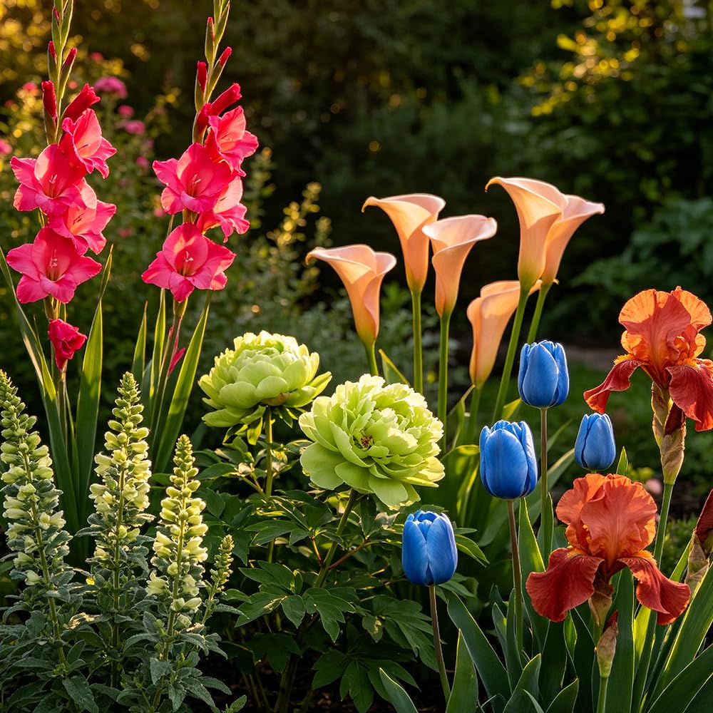 30zwiebeln blumenzwiebel/Mehrfarbig gartenpflanzen Gartenbepflanzung