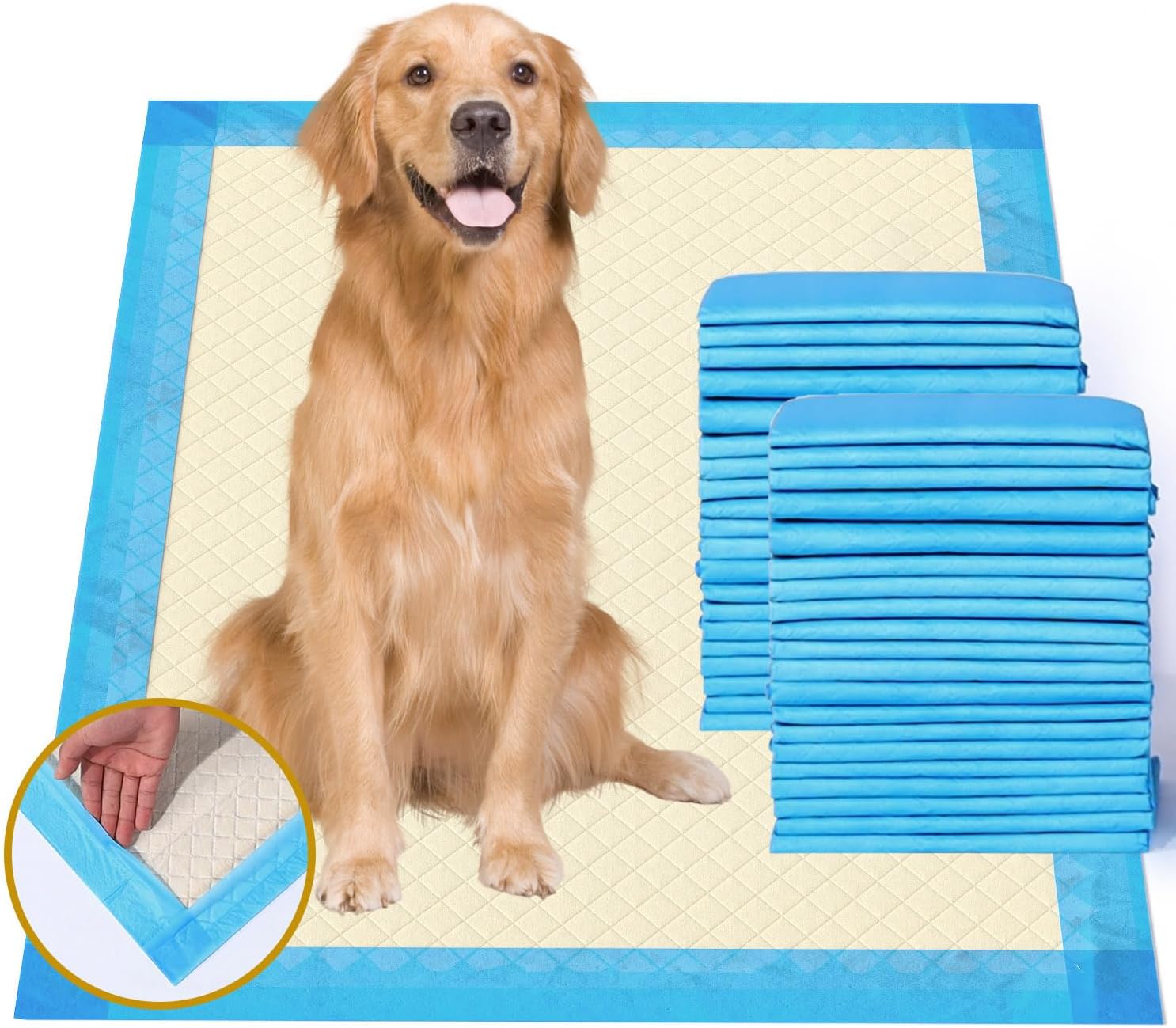 Top Paw Dog Pads New & Improved! 2X More Absorbent (50 Count) Pet Supplies